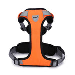 No-Pull Vest Reflective Handle Harness - Orange