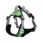 No-Pull Vest Reflective Handle Harness - Green