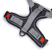 No-Pull Vest Reflective Handle Harness - Black