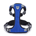 No-Pull Vest Reflective Handle Harness - Blue