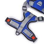 No-Pull Vest Reflective Handle Harness - Blue