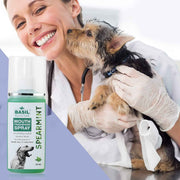 BASIL Spearmint Mouth Freshening Spray for Dogs, 130ml