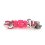 BASIL Pure Cotton Rope Toy for Dogs & Puppies (Pink)